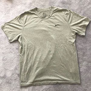 Gray dri fit shirt